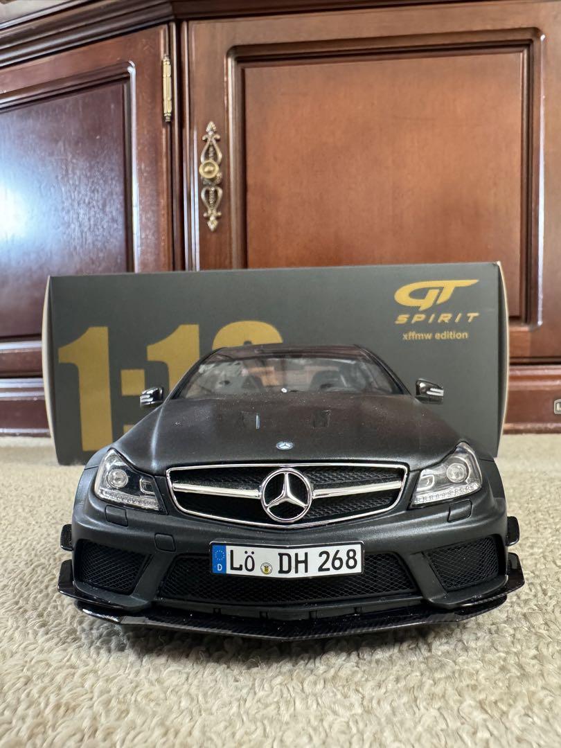 GTスピリット・AMG C63 ブラックシリーズ・マットブラック