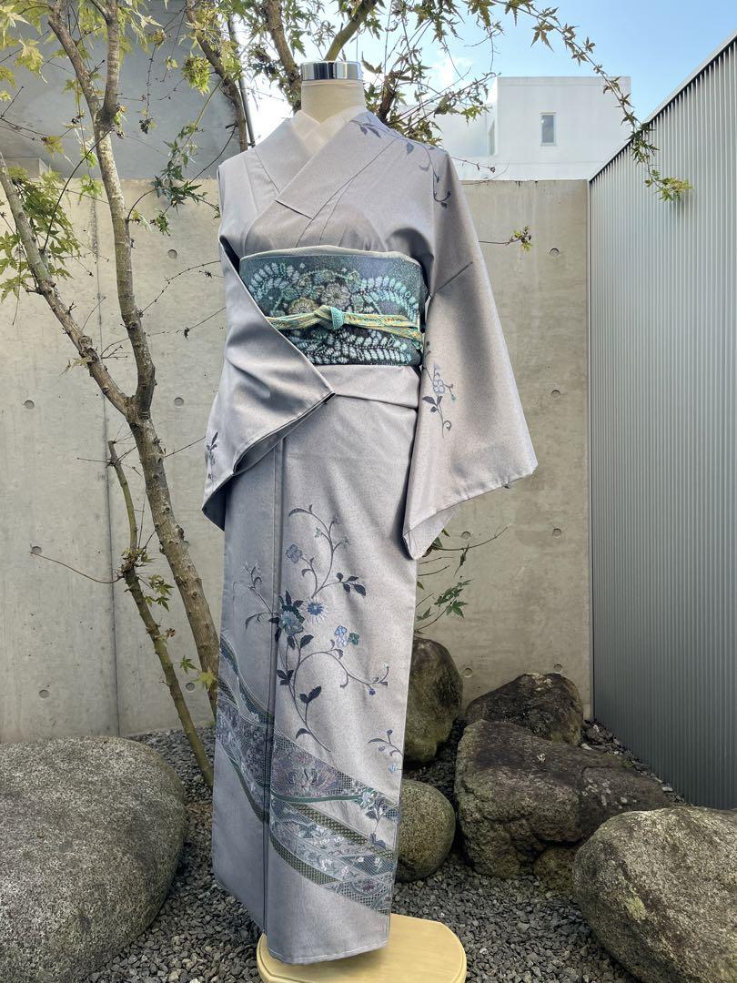 大島紬　汕頭刺繍　江戸小紋フレンズJ様