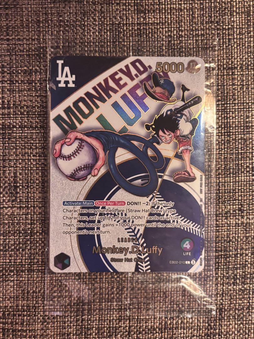 LA ドジャース　ワンピース　カード