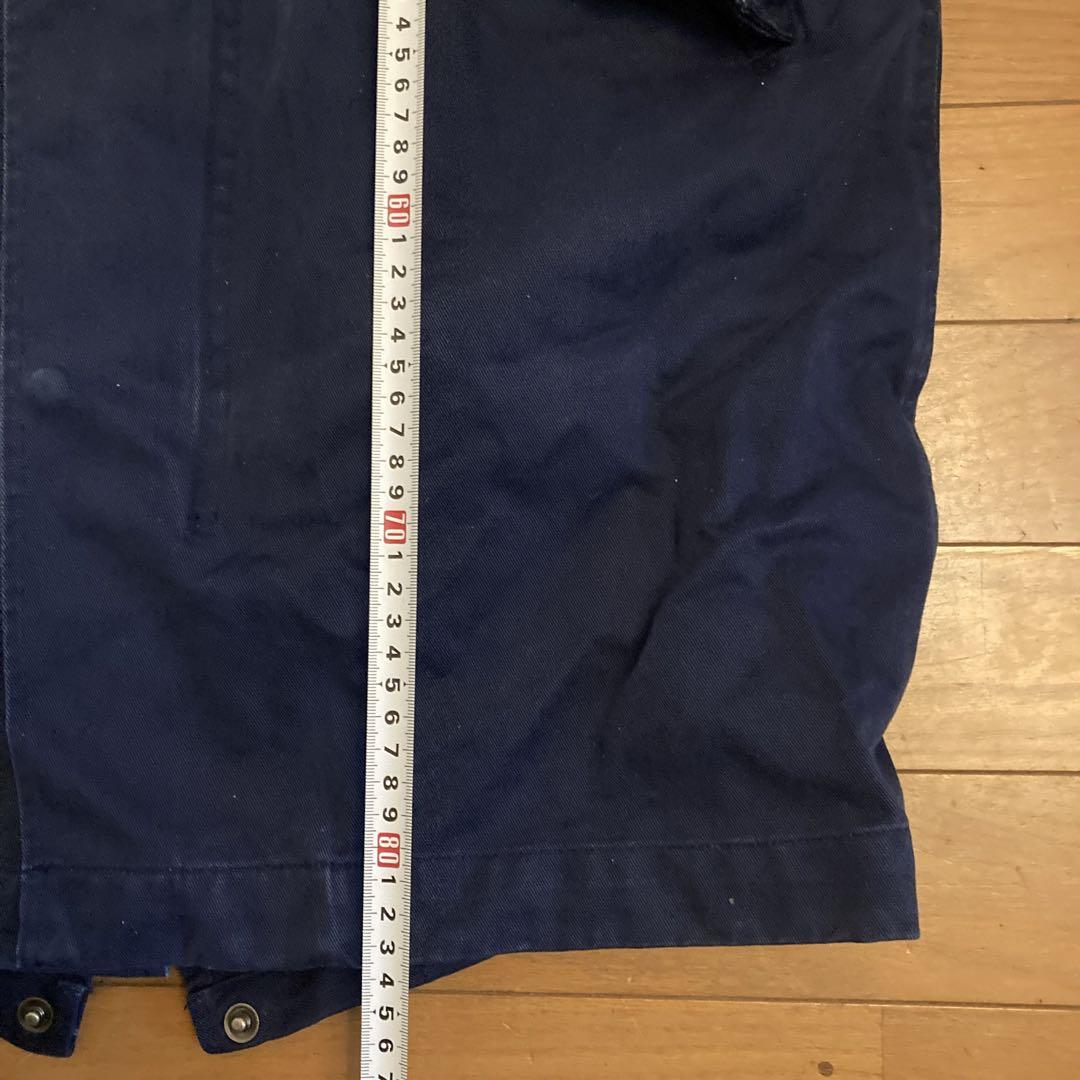 ネイビー　アーミージャケット　M adidas 補修　ソーサラハット