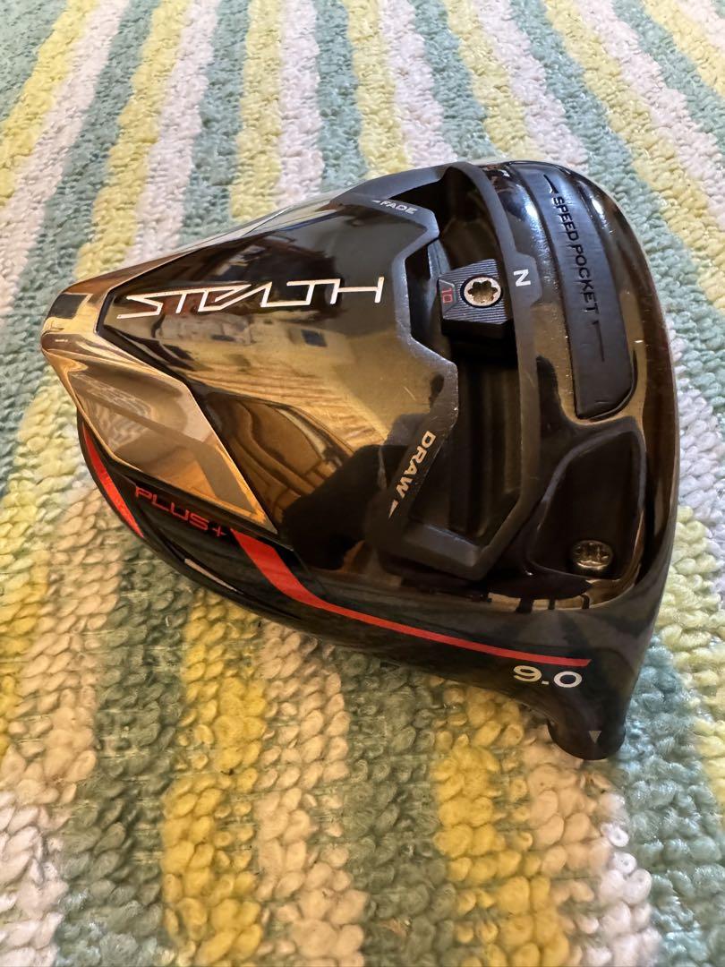 TaylorMade Stealth plus ドライバー ヘッドカバー付き