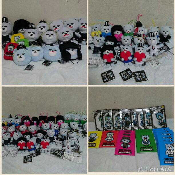 組合せ自由 KRUNK×BIGBANG アミューズメント景品各種