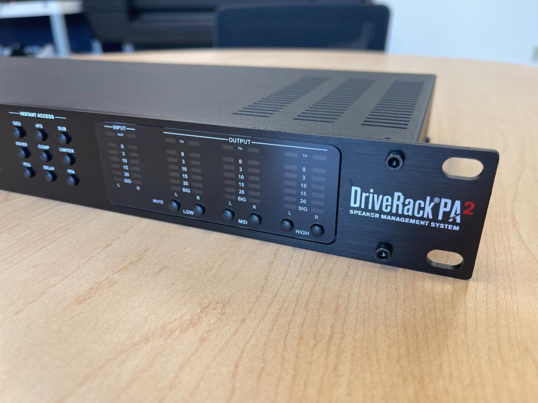 dbx ディービーエックス DriveRack PA2 マルチプロセッサー