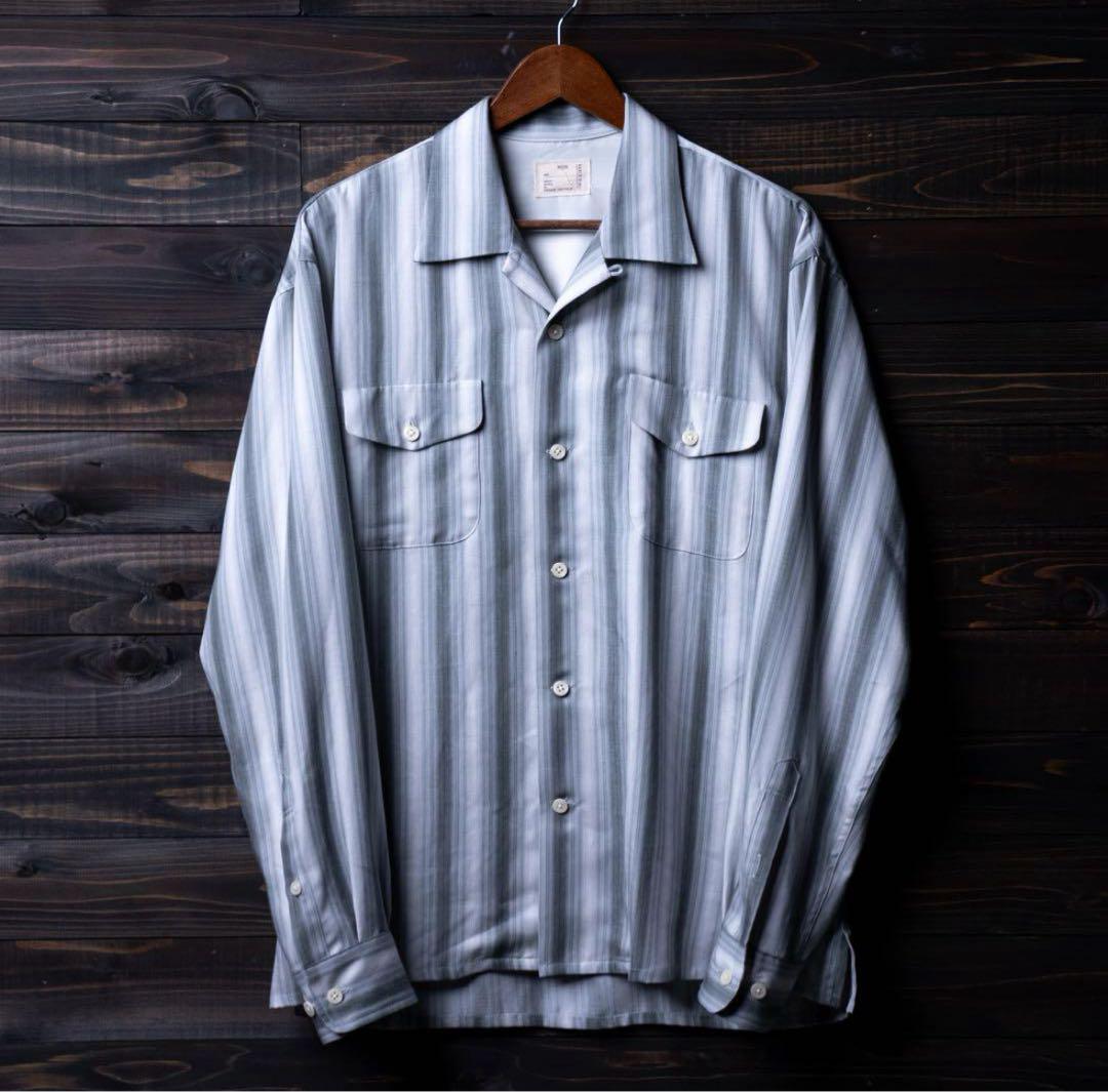 PABLO VINCI Ombre striped shirt