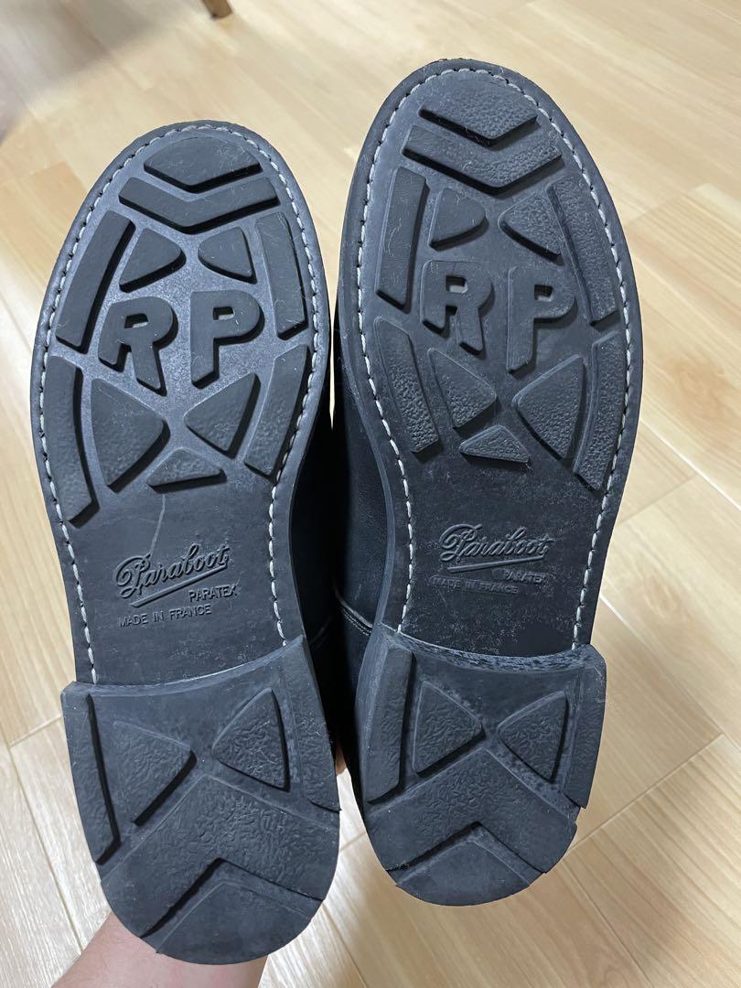【美品】PARABOOT CHAMBORD/ パラブーツ　シャンボード　ブラック