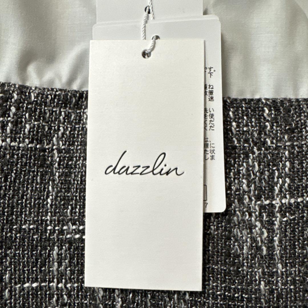 【値下げしました】dazzlin ハイウエストジャンスカドッキングワンピース