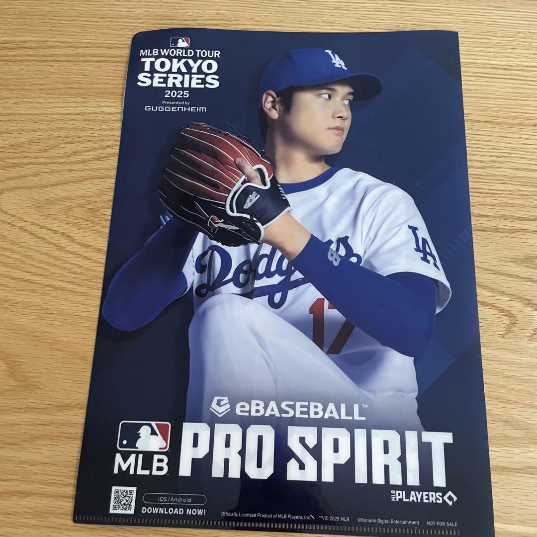 限定品】MLB TOKYO series 大谷翔平 クリアファイル - メルカリ