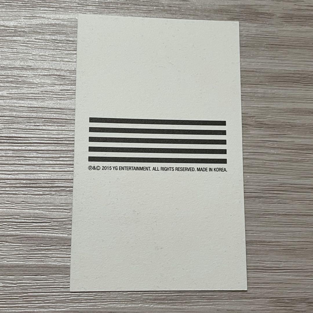 BIGBANG MADE SERIES CD 8種類 韓国盤カードTOP - メルカリ