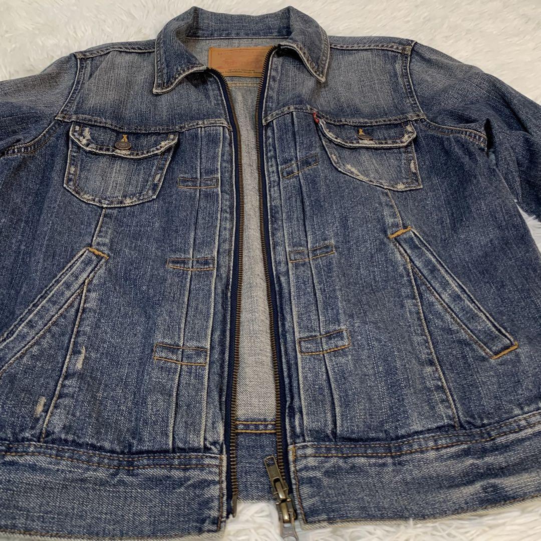 Levi's リーバイス　デニムジャケット　Gジャン フルジップ ジージャン