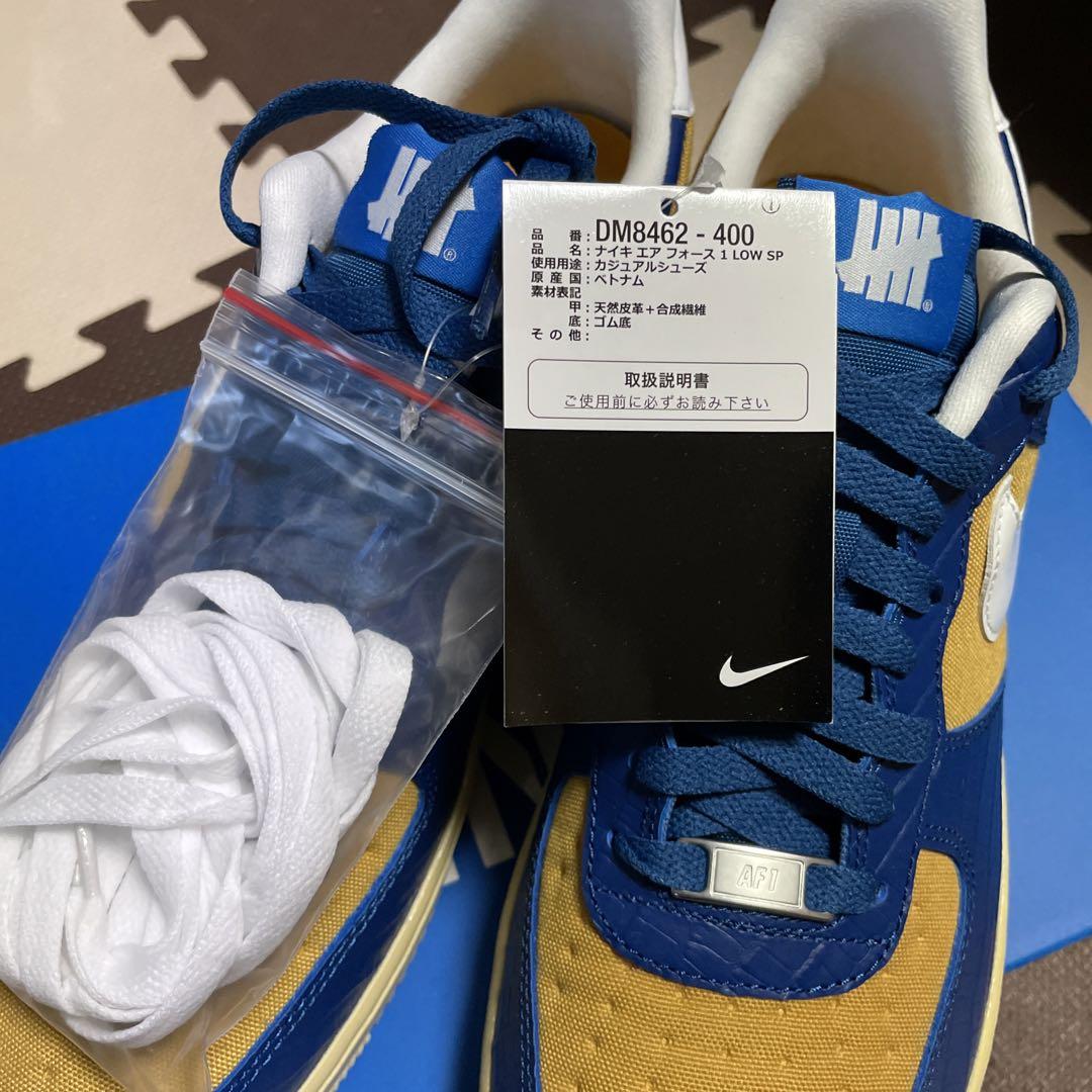 靴 Nike Air Force 1 Low SP UNDEFEATED 27.5