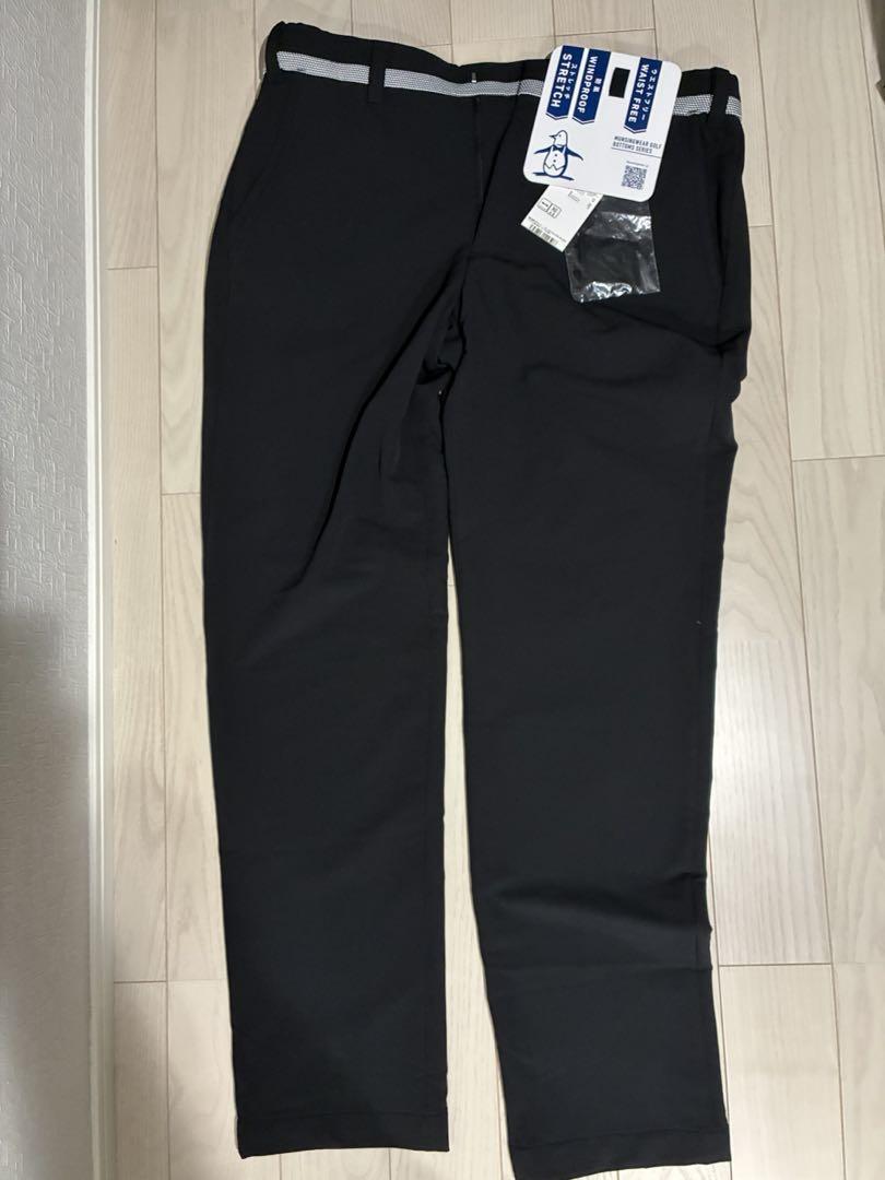 ゴルフ　マンシングウェア　ストレッチパンツ 黒