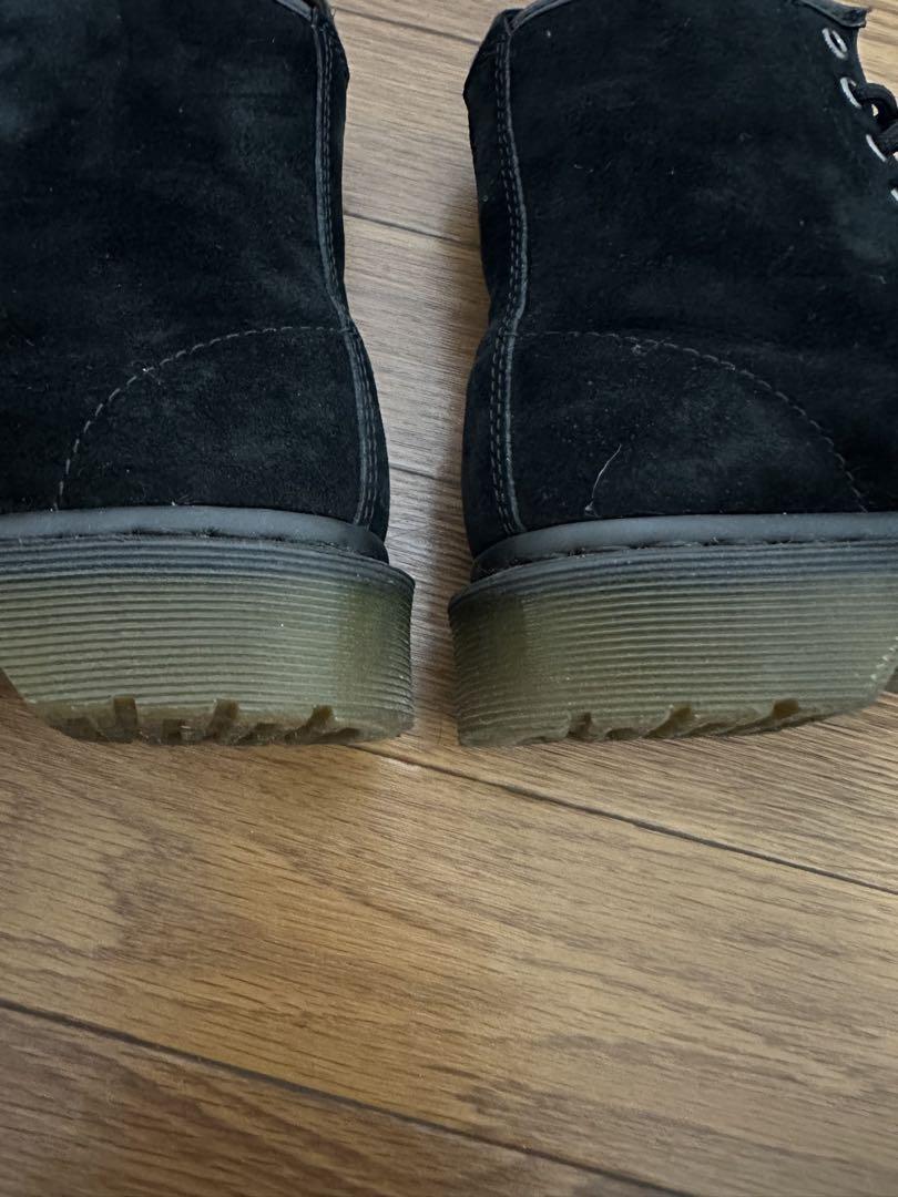 【未使用級】✨ドクターマーチン×ビームスコラボ 8ホールワークブーツ　1460B Dr.Martens × BEAMS × Babylon LA】60周年記念コラボ〈1460〉 8