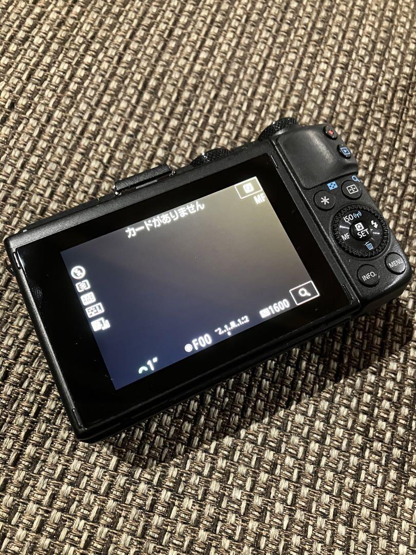 ジャンク扱 Canon EOS M3ミラーレス ブラック デジタルカメラ