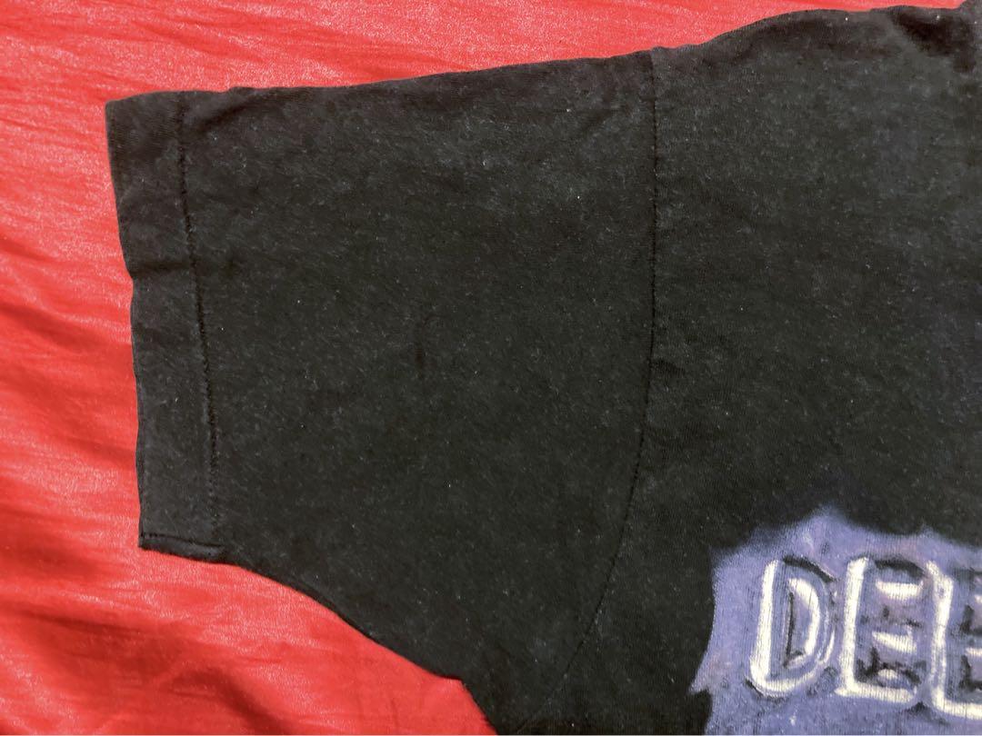 90s DeepPurple ディープパープル　ビンテージ　黒Tシャツ　シングル