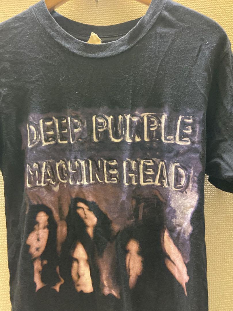 90s DeepPurple ディープパープル　ビンテージ　黒Tシャツ　シングル