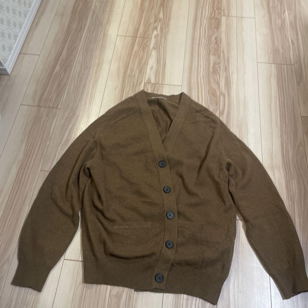 Acne Studios ブラウン カーディガン トップス Acne Studios ブラウン カーディガン トップス