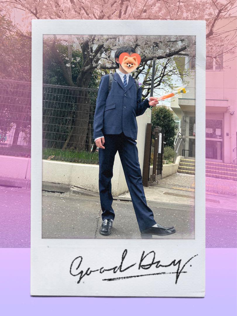 GLAZOS スーツセット ネイビー160cm、170cm