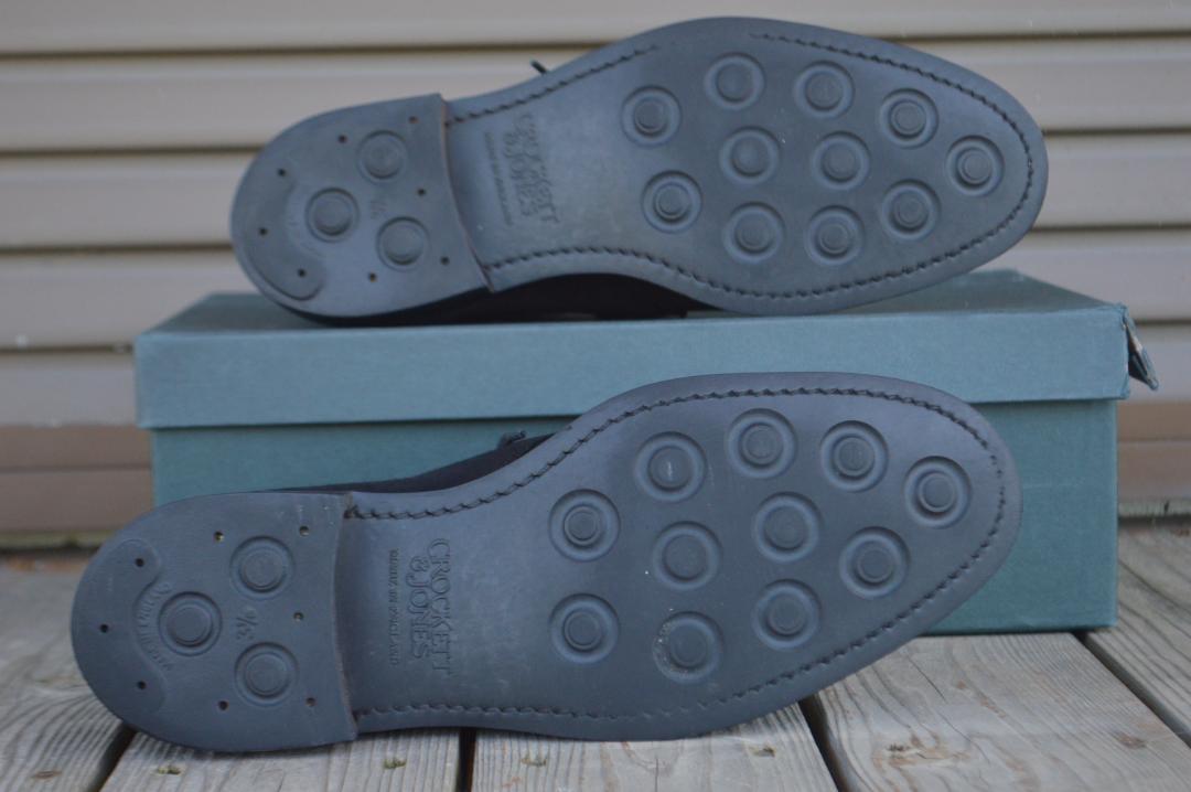 CROCKETT＆JONES　CHERTSEY3　7E　ブラック　チャッカブーツ