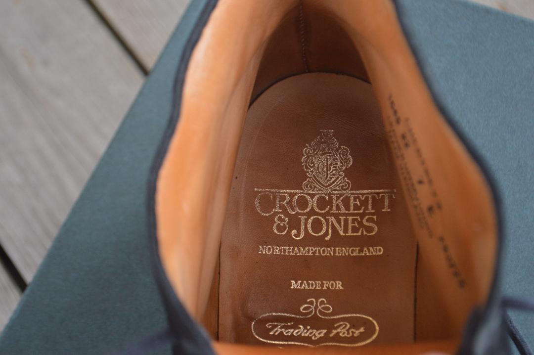 CROCKETT＆JONES　CHERTSEY3　7E　ブラック　チャッカブーツ