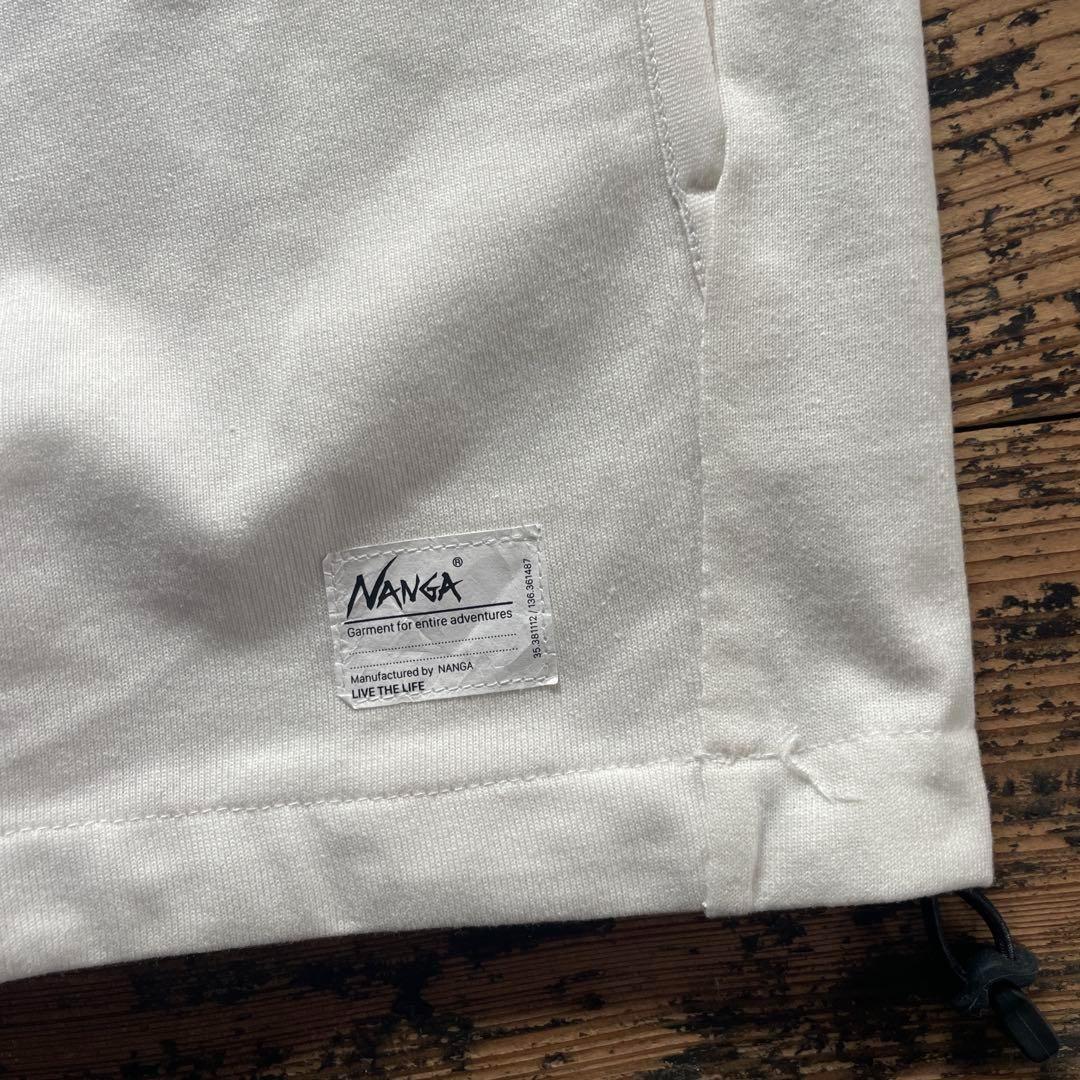 新品　25ss NANGAナンガ　オーバーサイズロンＴ　白　L NANGA ナンガ ECO HYBRID OVERSIZED L S TEE エコハイブリッド
