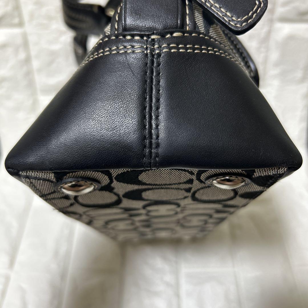 美品】COACH コーチ ハンドバッグ シグネチャー 13977 - メルカリ