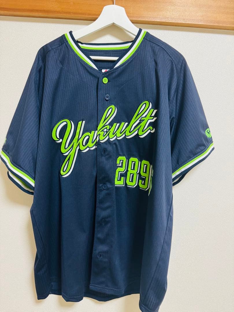 東京ヤクルトスワローズ　つば九郎 レプリカビジターユニホーム XLサイズ