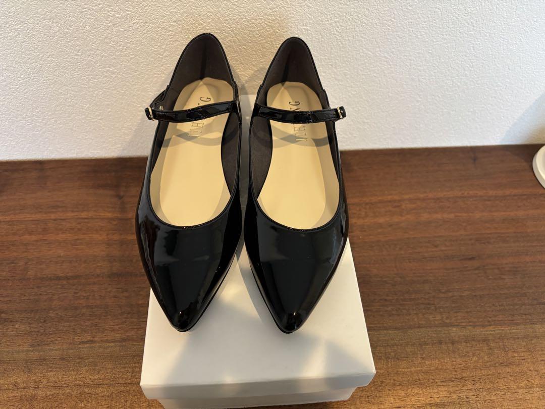 JIHYANG フラットストラップシューズ　新品未使用２３センチ