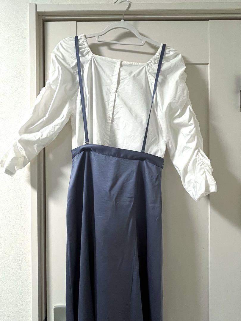 【BEAMS HEART】キャミワンピース ブラウス　セットアップ