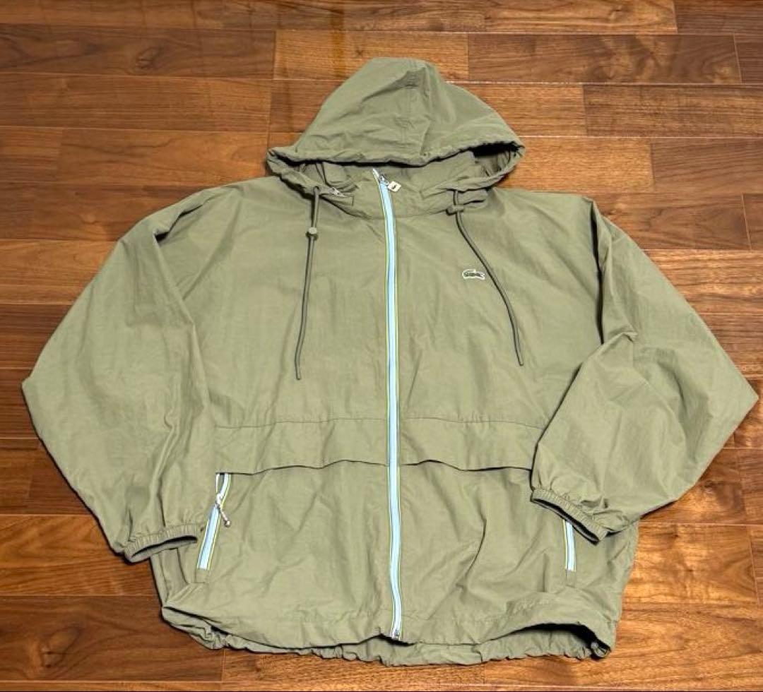 LACOSTE 撥水防風ナイロンジャケット