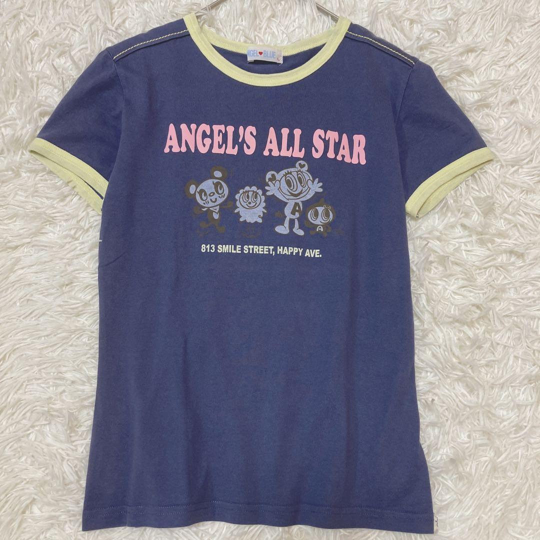 平成レトロ エンジェルブルー ANGELBLUE ナカムラくん 半袖T