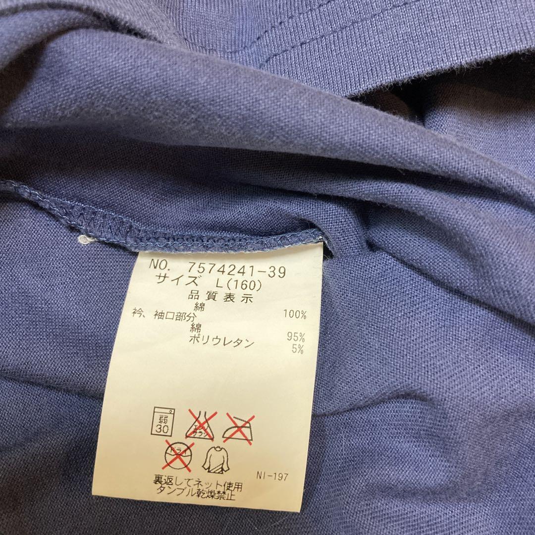 ANGEL BLUE エンジェルブルー 半袖Tシャツ L（160cm）平成レトロ