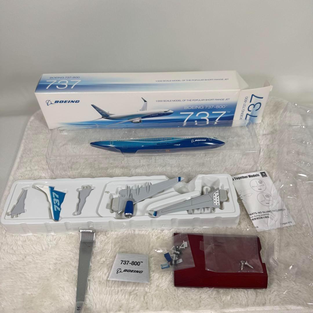 1/200 Boeing737-800 ハウスカラー　モデルプレーン
