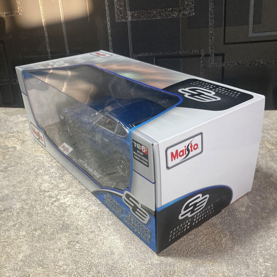 Maisto 1/18 ミニカー1971 Datsun 240Z 新品未開封