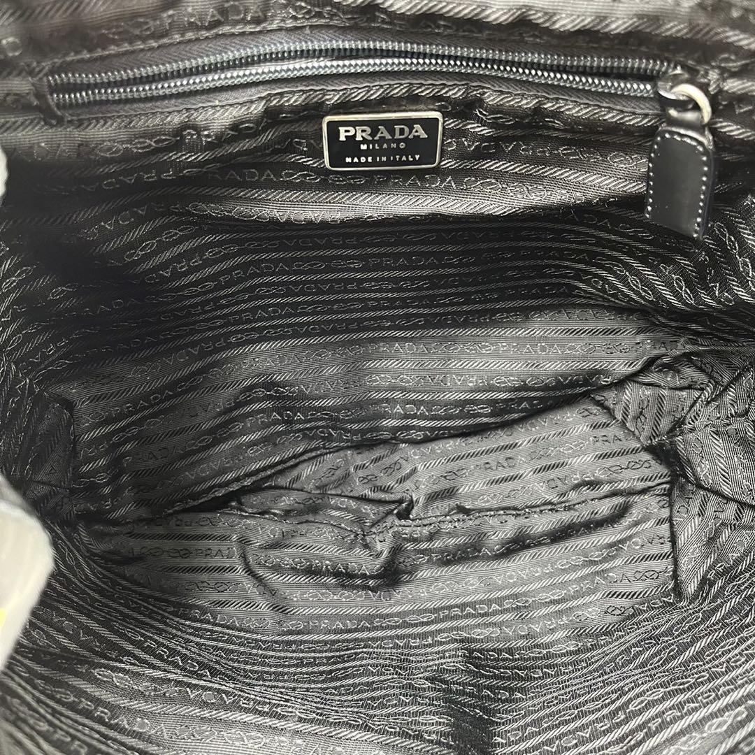 良品✨】PRADA プラダ リュック バックパック ナイロン nero 黒