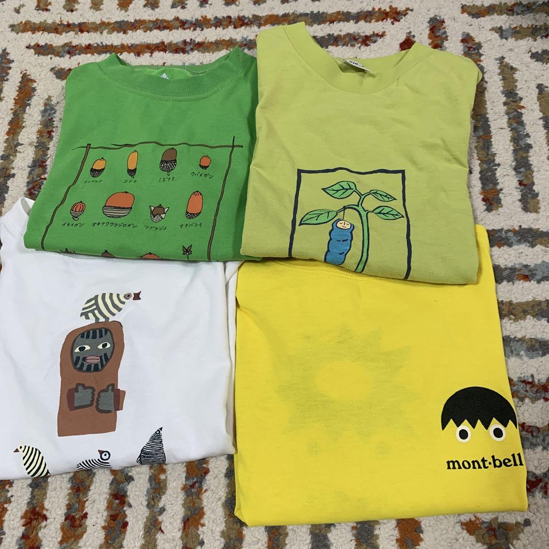 モンベル Tシャツ4枚セット 120cm - メルカリ