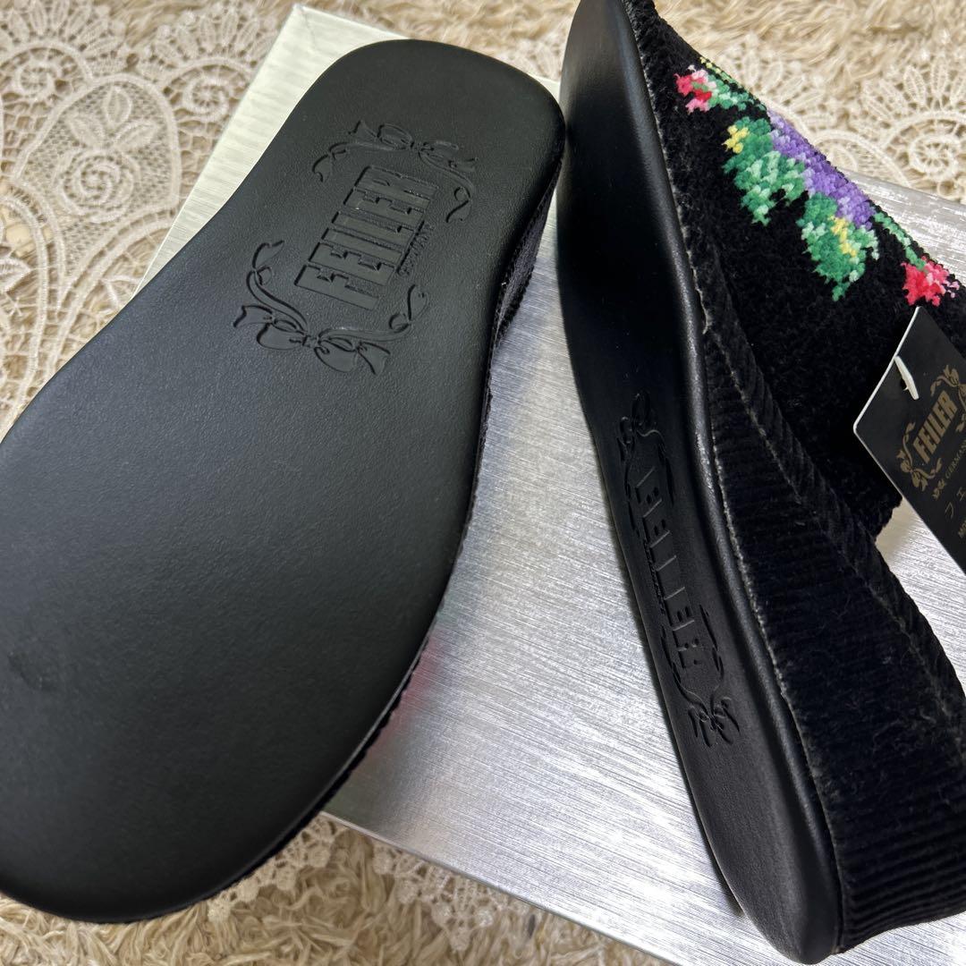 新品 フェイラー スリッパ❤︎室内履き FEILER定番 アネモネ