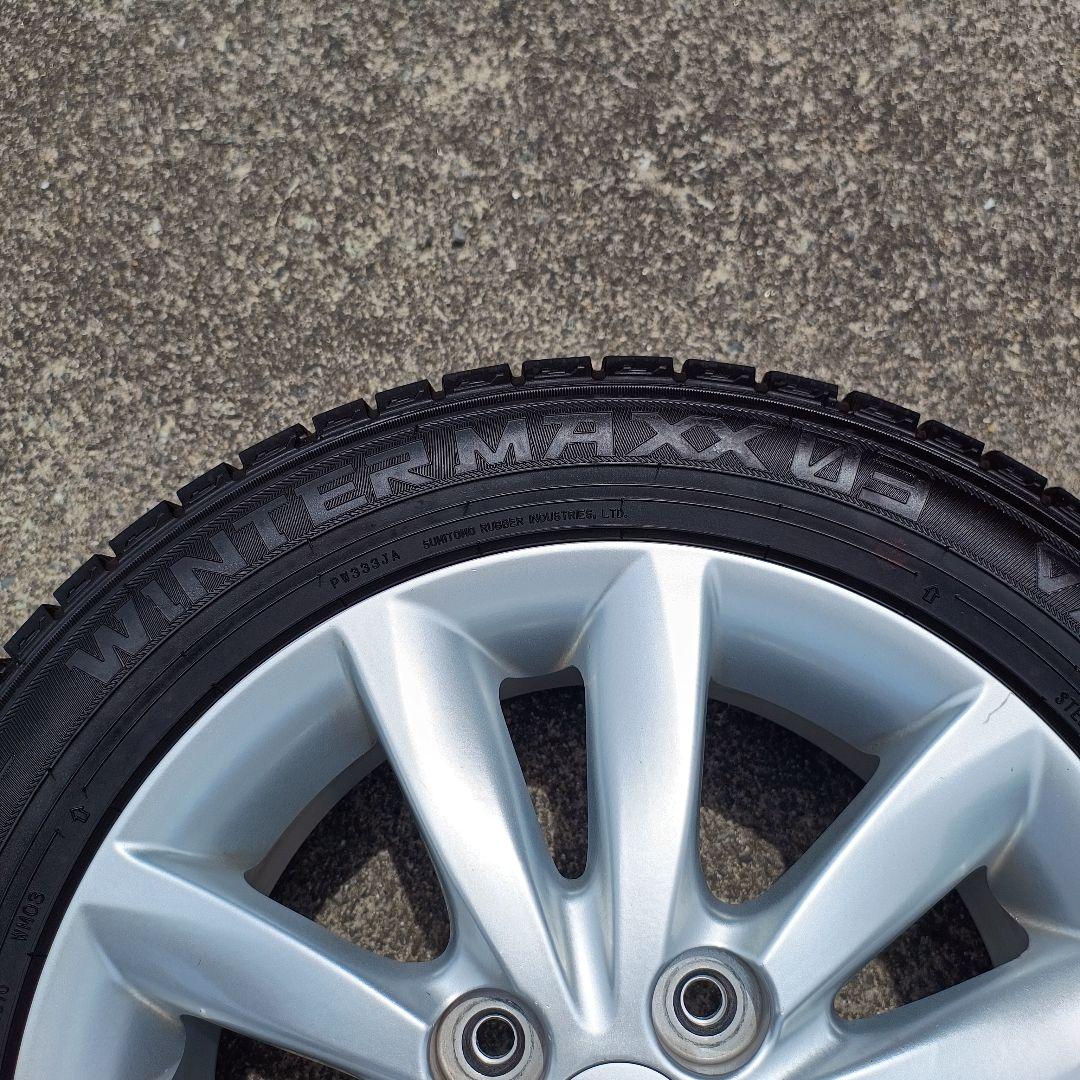 z*i様 【送料込み】ダイハツ DAIHATSU 純正アルミホイールスタッドレス