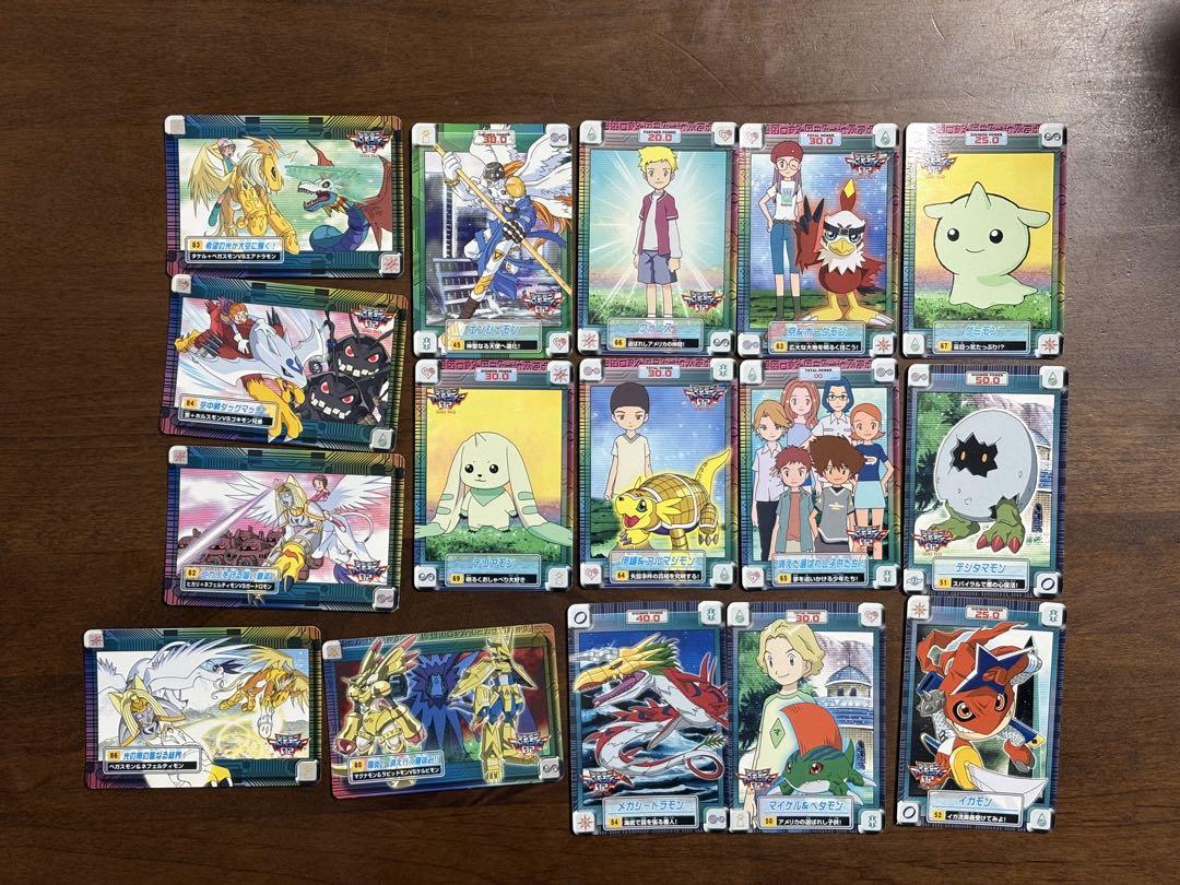 デジモンアドベンチャー02 カードダス 16枚
