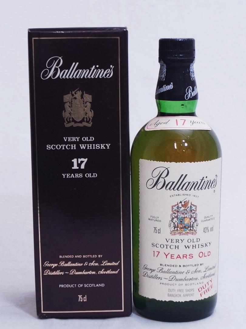 Ballantines（バランタイン）17年 ベリーオールド 43％ 750ml