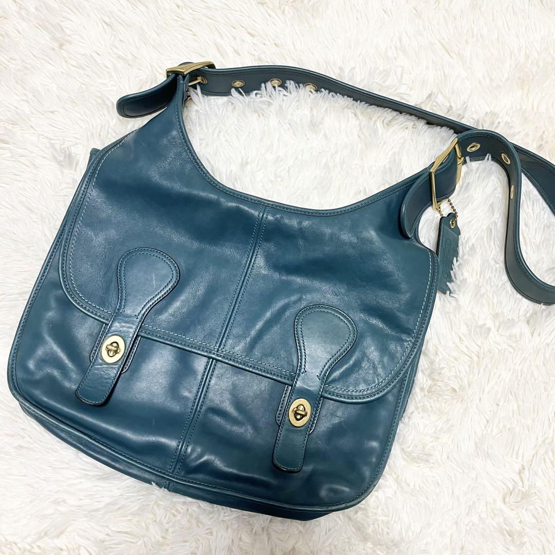 希少】COACH オールドコーチ ショルダーバッグ ターンロック