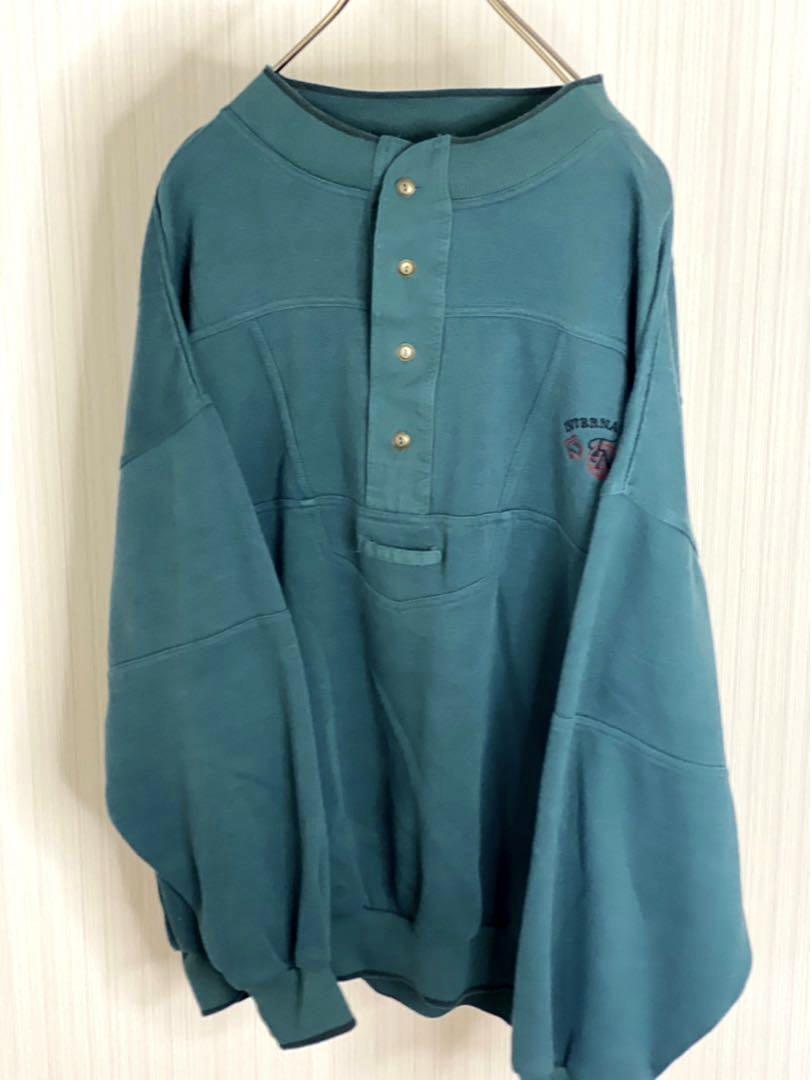 【希少品】ハーフボタントレーナー 2XL 90年代