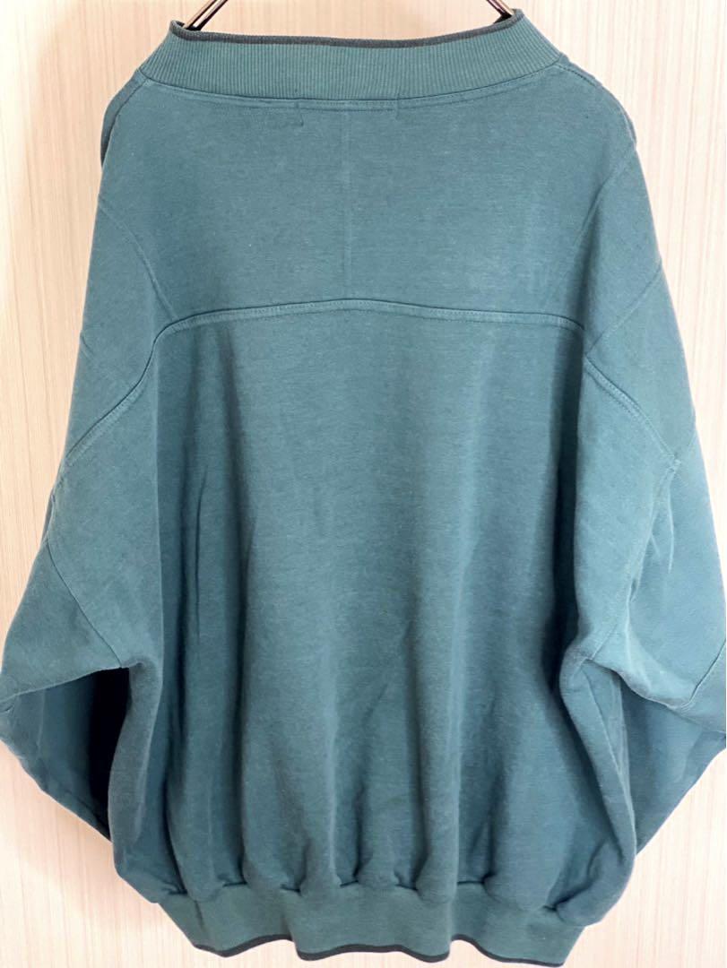 【希少品】ハーフボタントレーナー 2XL 90年代