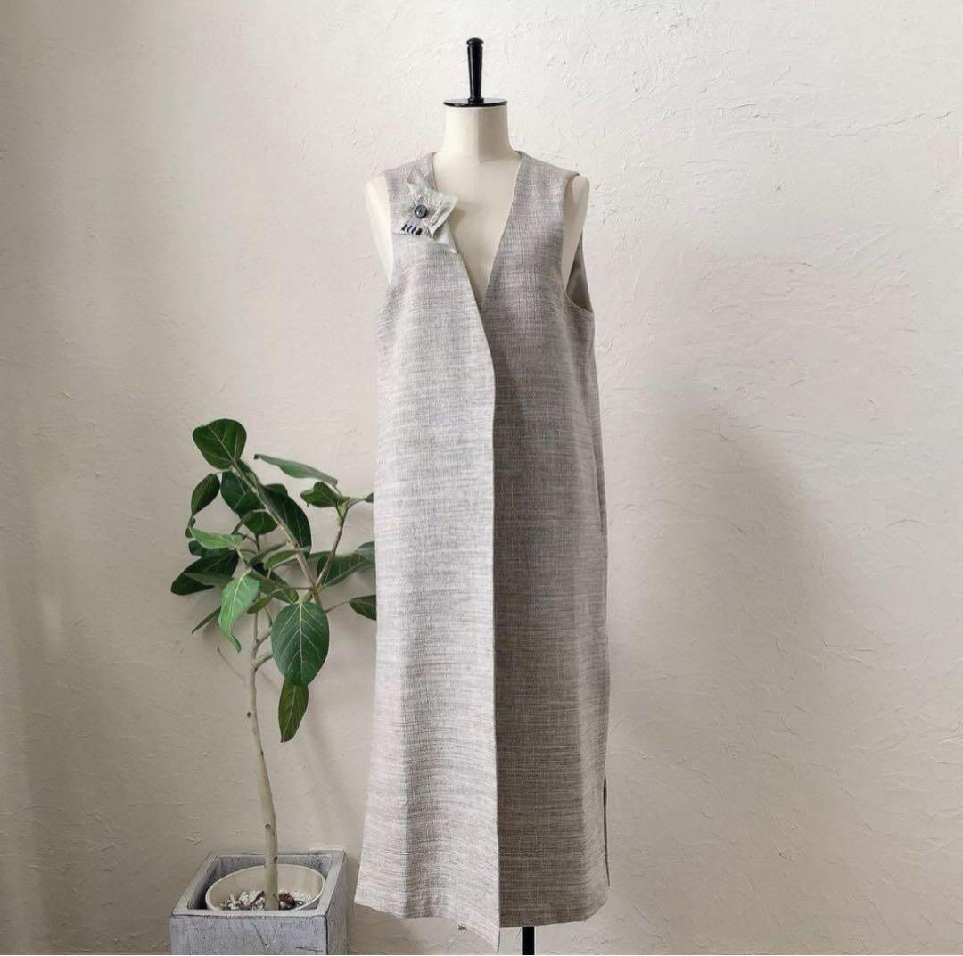 新品【AURATIER（オーラティエ）】ロングジレ 定価42,900円