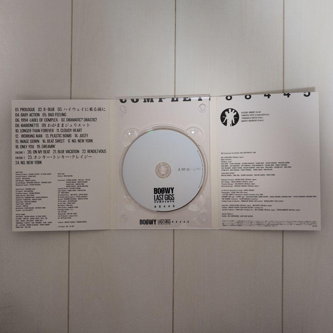 BOØWY　\"LAST GIGS\"COMPLETE 初回限定盤