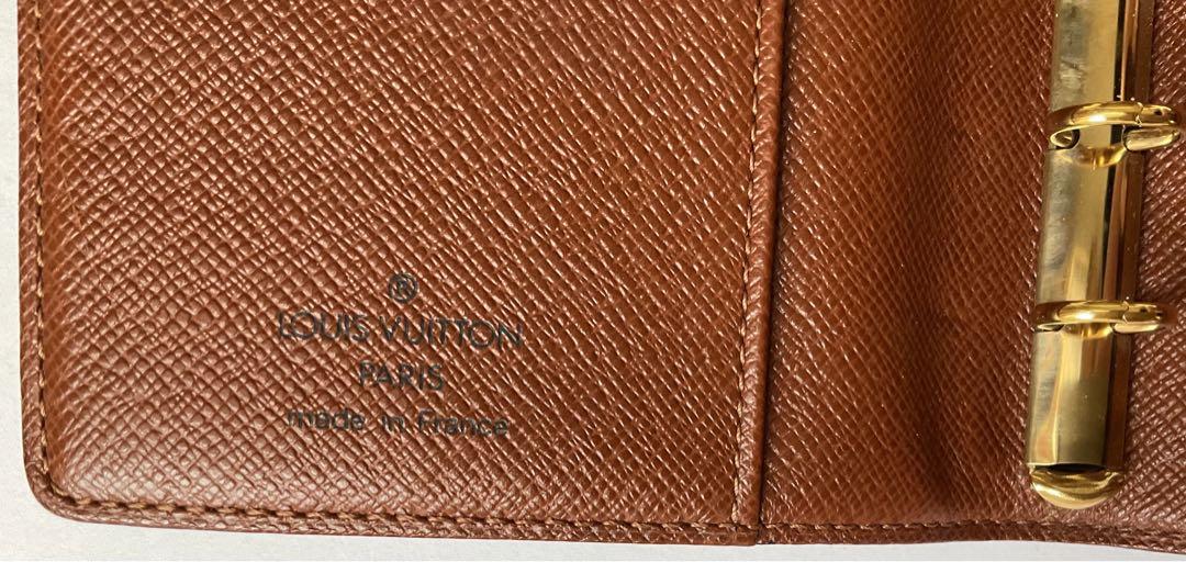 美品　ルイヴィトン　アジェンダ PM　モノグラム　手帳　ホルダー LOUIS VUITTON ルイ ヴィトン 手帳カバー アジェンダPM