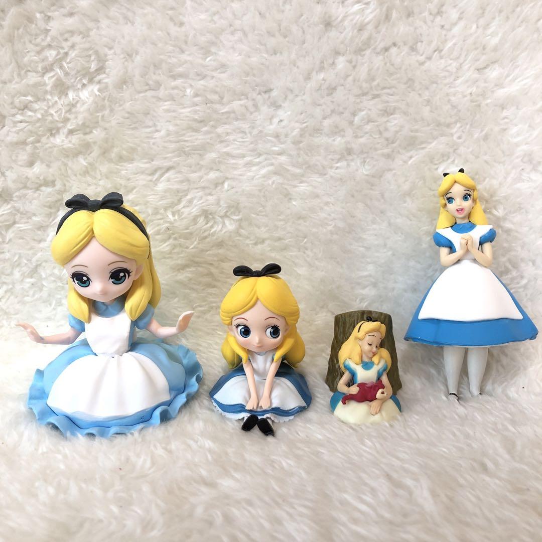 未使用品】不思議の国のアリス・ディズニー・フィギュアセット