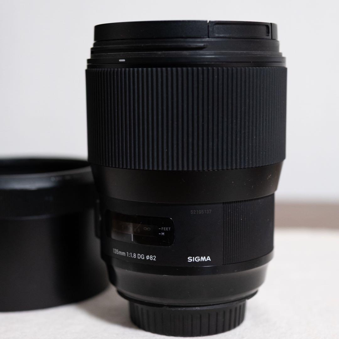 【ジャンク】SIGMA Art 135mm F1.8 canon EF
