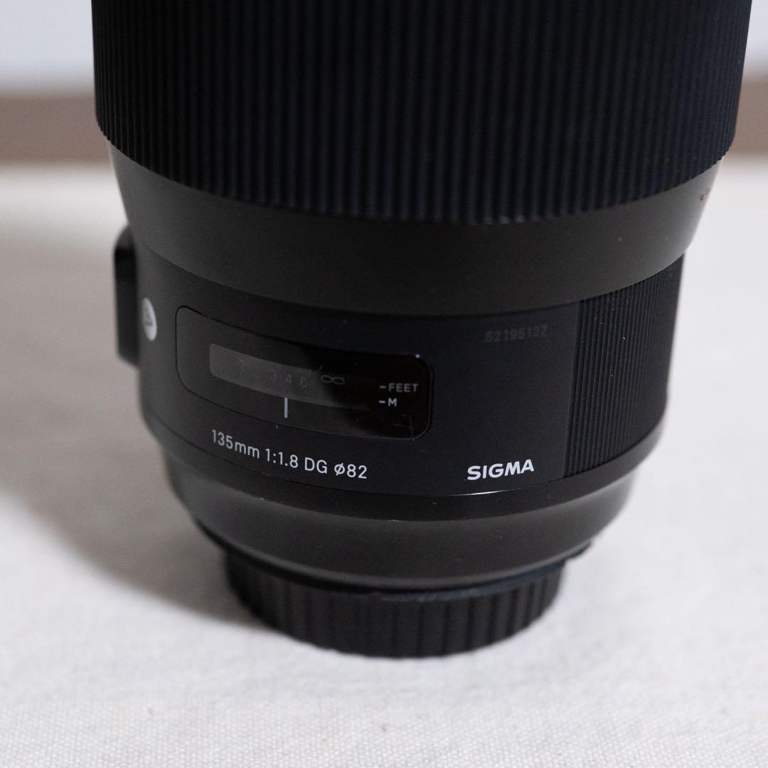 【ジャンク】SIGMA Art 135mm F1.8 canon EF
