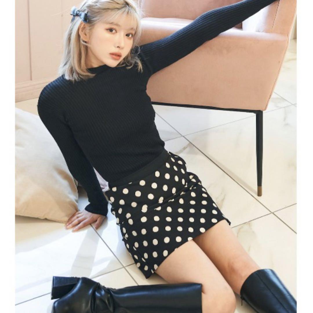【PATOU】ポルカドット ミニスカート ダーリッチ ポルカドットミニスカート - メルカリ