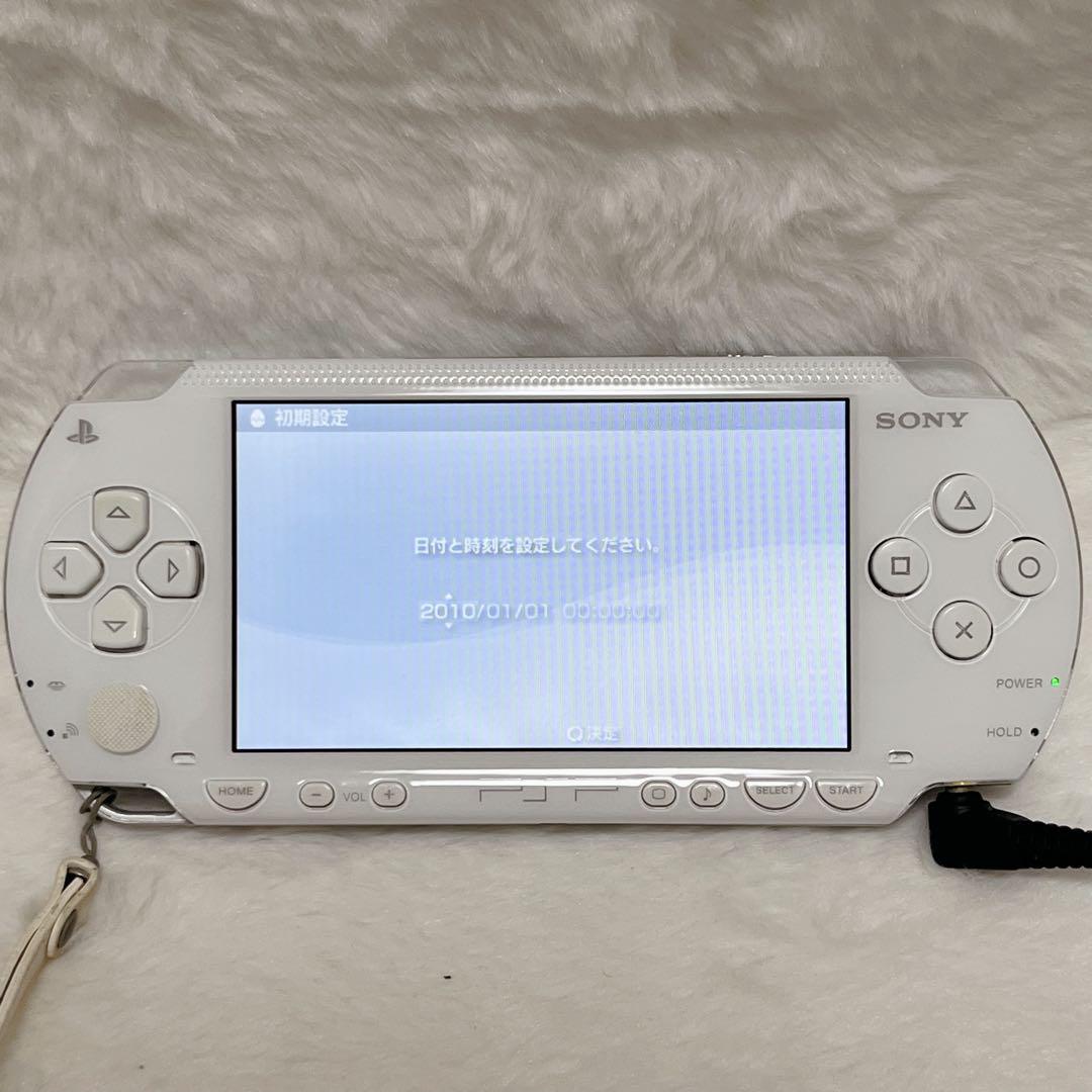 希少】PSP-1000 ホワイト 動作確認済み - メルカリ